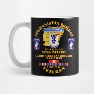 Afghanistan Vet w 2nd Bn 503rd Inf - 173rd Airborne Bde - OEF - 2005 Mug